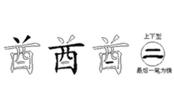 酋的五笔拆分图解