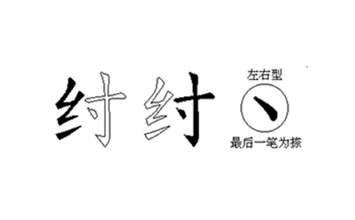 纣的五笔拆分图解