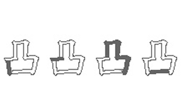 凸五笔拆字分解图