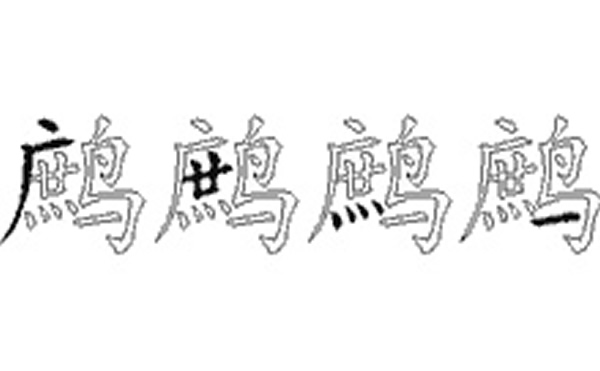 鹧的五笔拆分图解