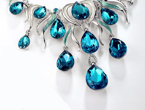 天蝎座专属项链(十二星座宝石项链)