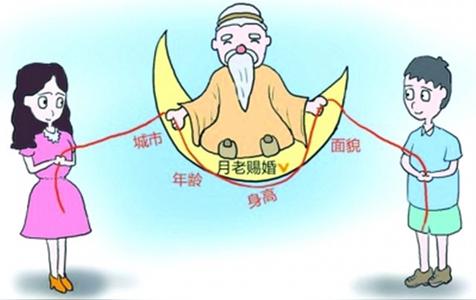 月老牵姻缘口诀,月老为你牵红线咒语