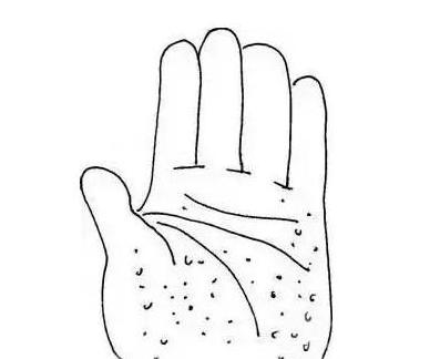 朱砂掌手相上好巨富