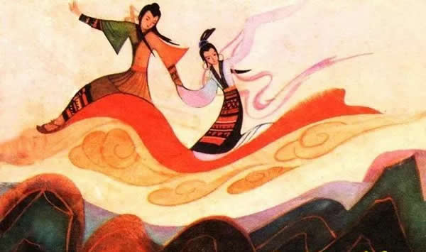 民间故事:一幅壮锦