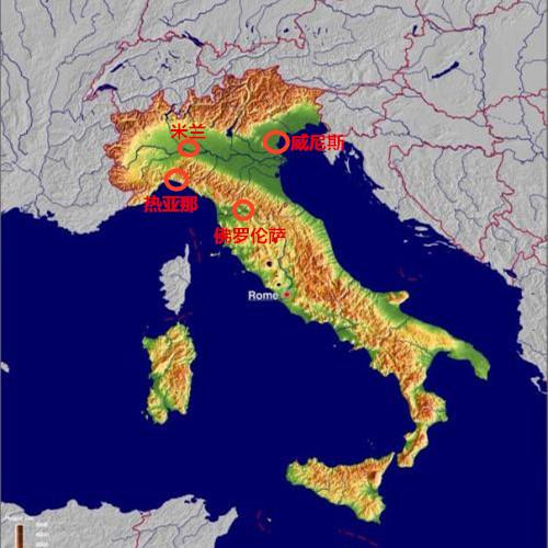 文艺复兴起源于哪个国家(意大利)