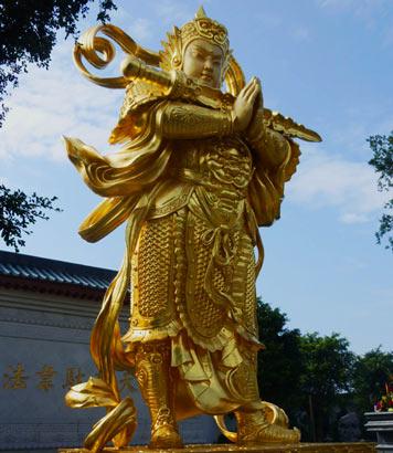 韦驮菩萨三种杵的说法