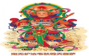 韦陀菩萨拿杵的含义