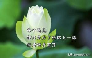 佛说:初来不知人间苦,回头已是苦中人