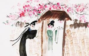 人面桃花的故事简介