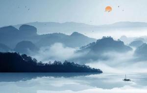 江流天地外，山色有无中是什么意思