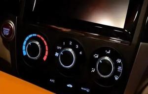 汽车空调热风怎么开(汽车开暖气正确方法)