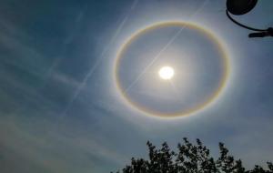 日晕现象预示着什么（日晕代表什么预