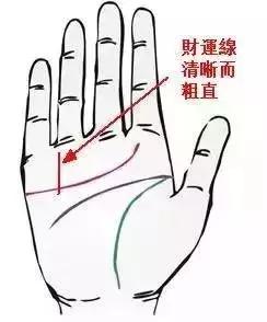 富贵手相的特征
