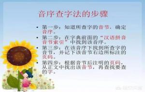 音序是指的什么意思