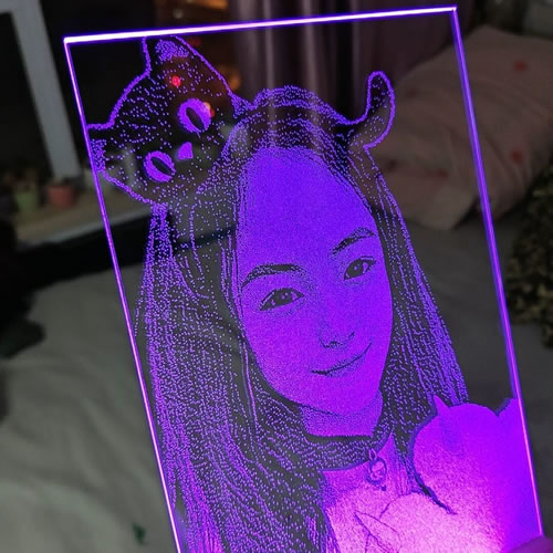 非遗真人照片手工锤画