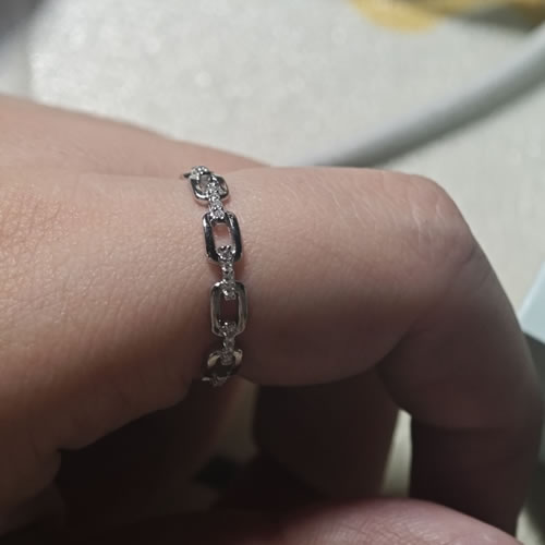 摩典纯银戒指女s925